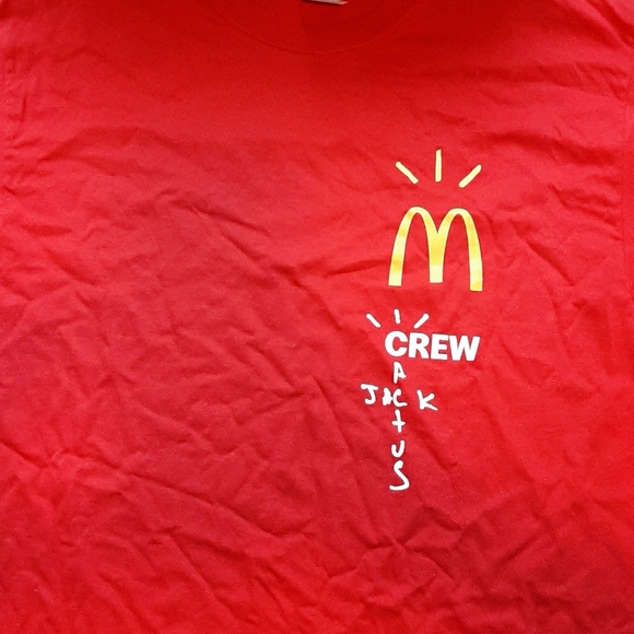 Cactus Jack McDonald's Shirt - Picture 1 of 2